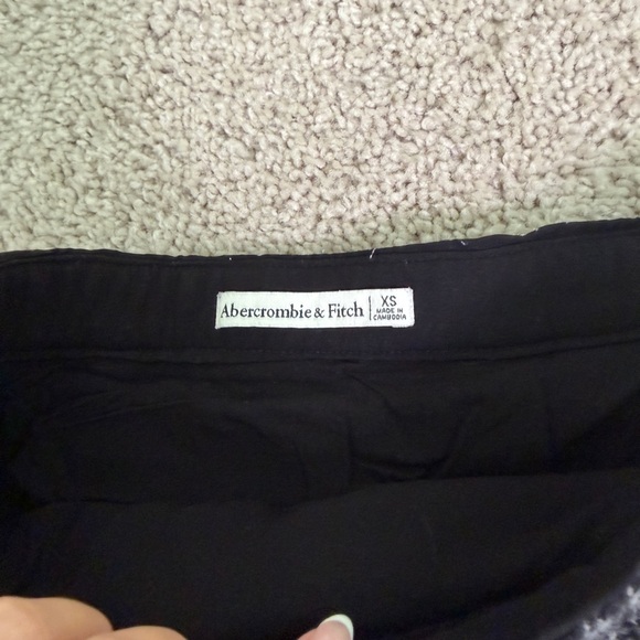 Abercrombie & fitch Gray Plaid faux wrap Women's Skirt - Picture 2 of 6